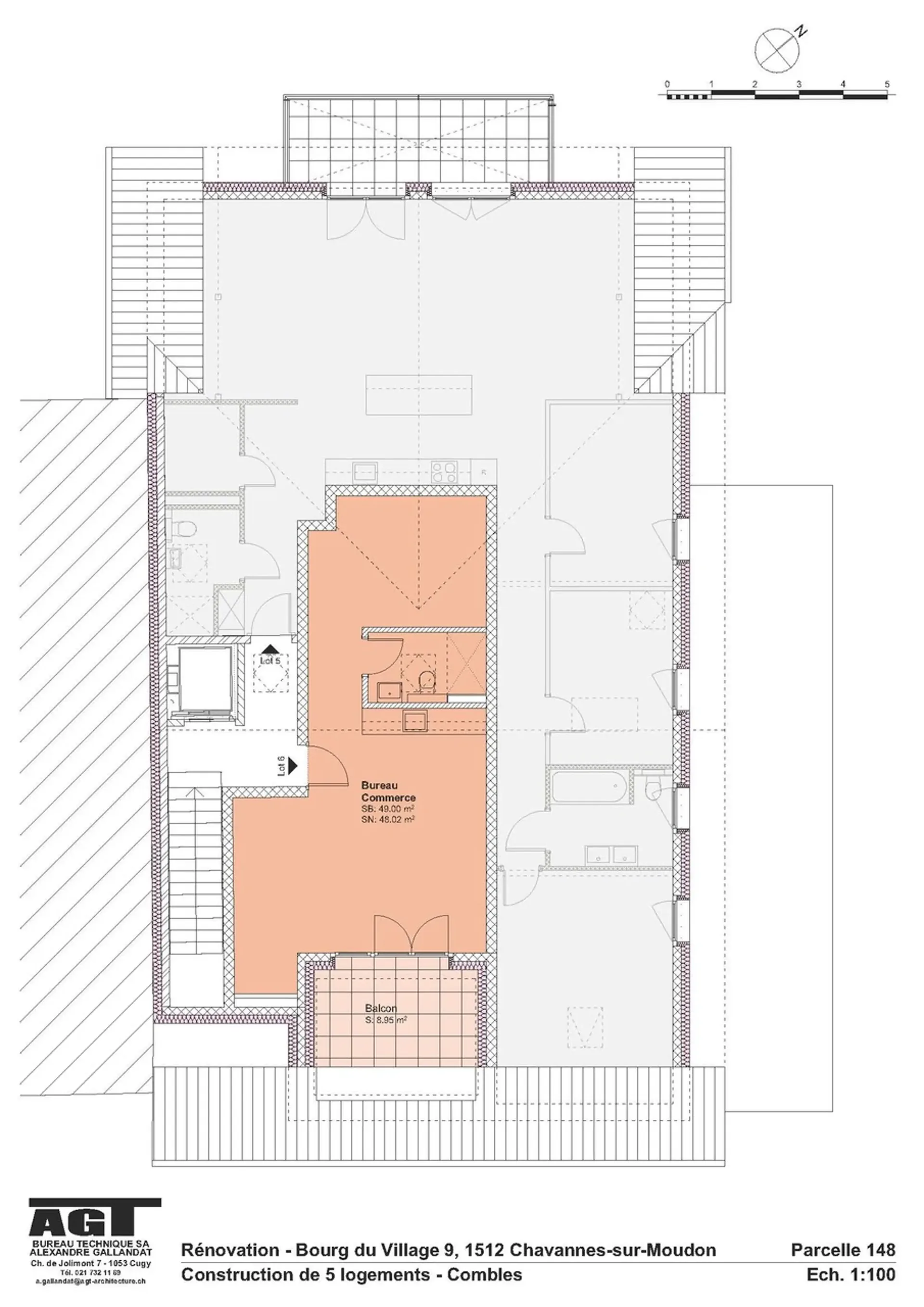 Bürofläche zur Miete, Chavannes-sur-Moudon