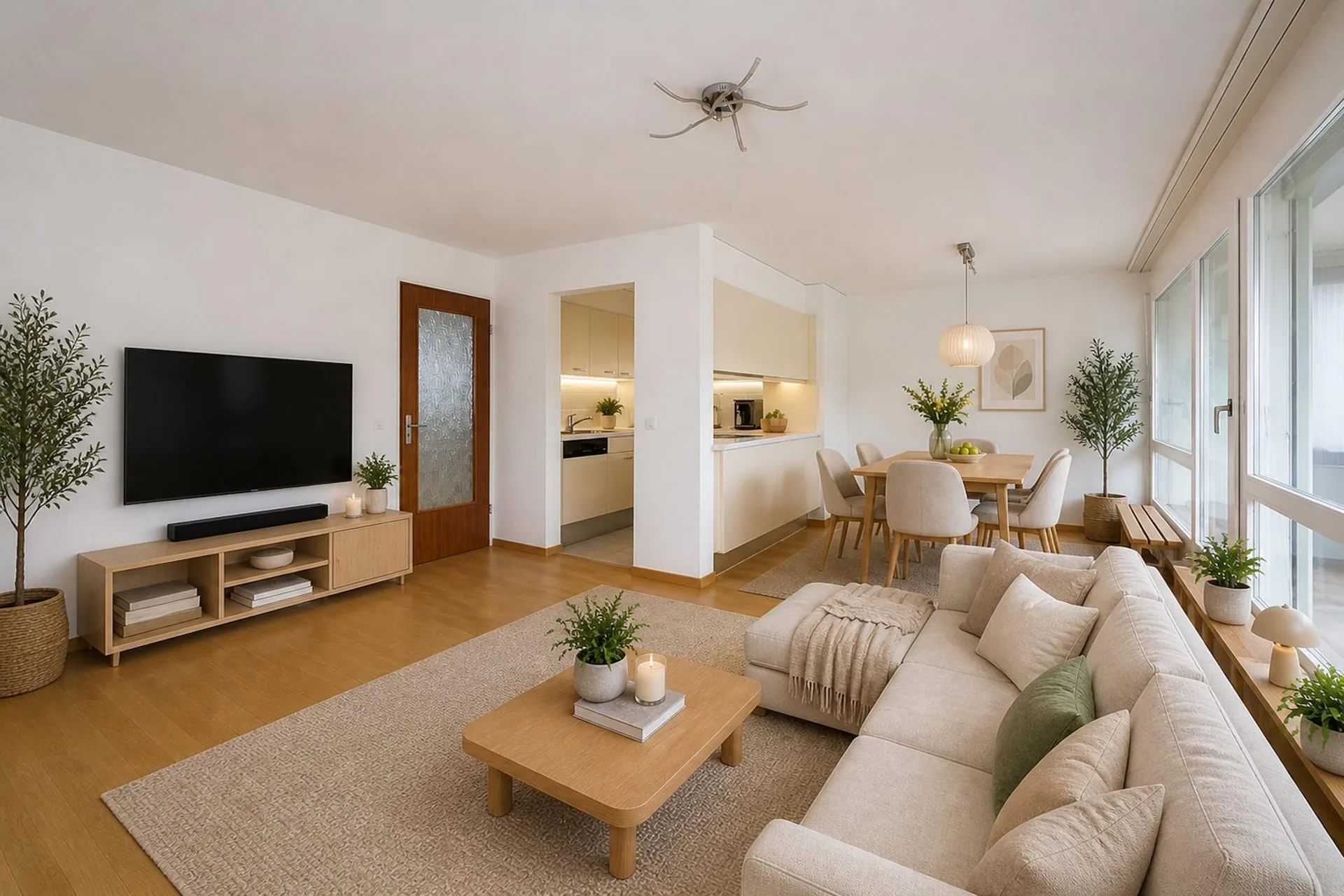Beaucoup d'espace pour se sentir bien – appartement 4 pièces à Füllinsdorf