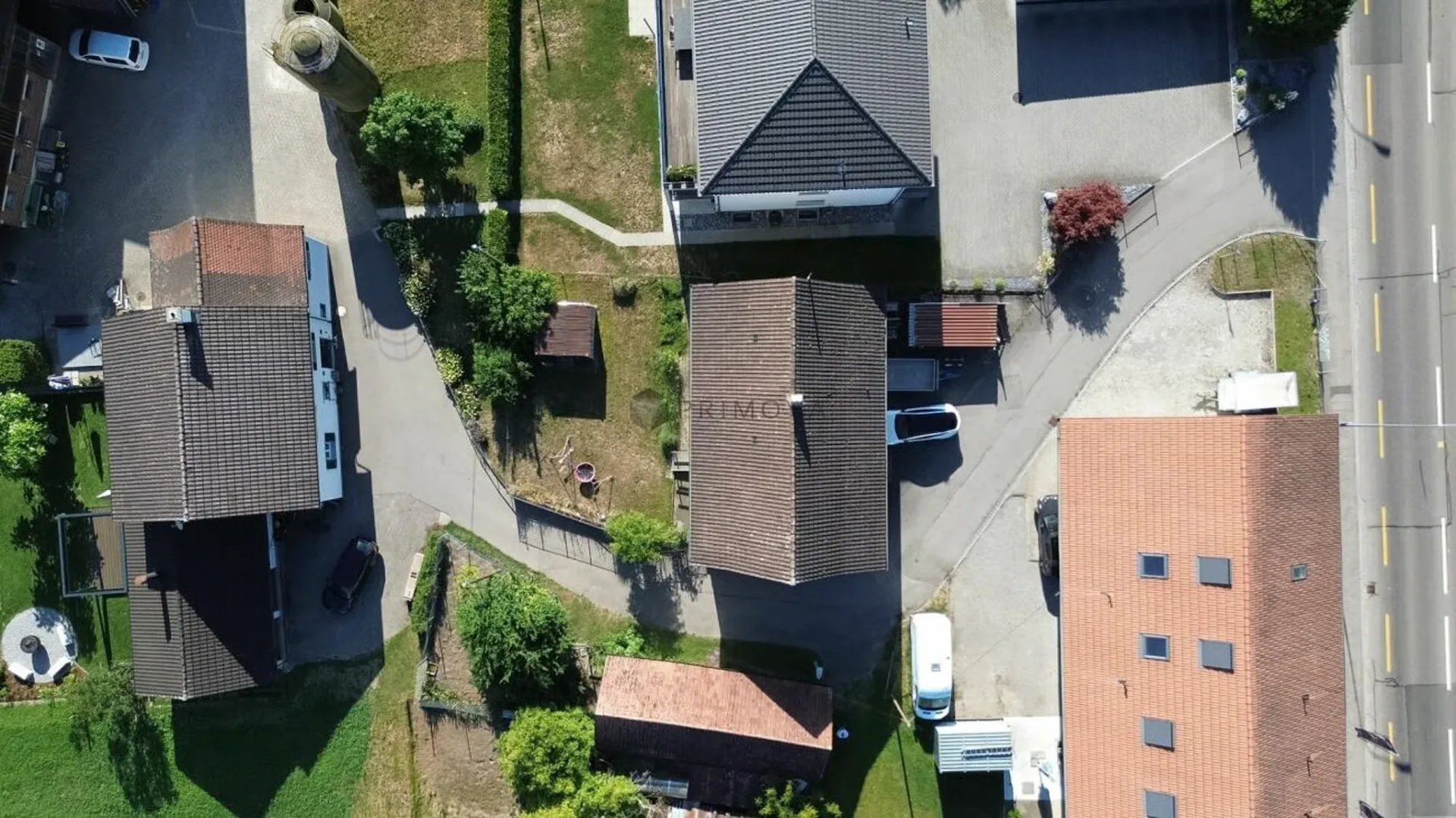 Proprietà in via di sviluppo con edificio esistente ad Amriswil