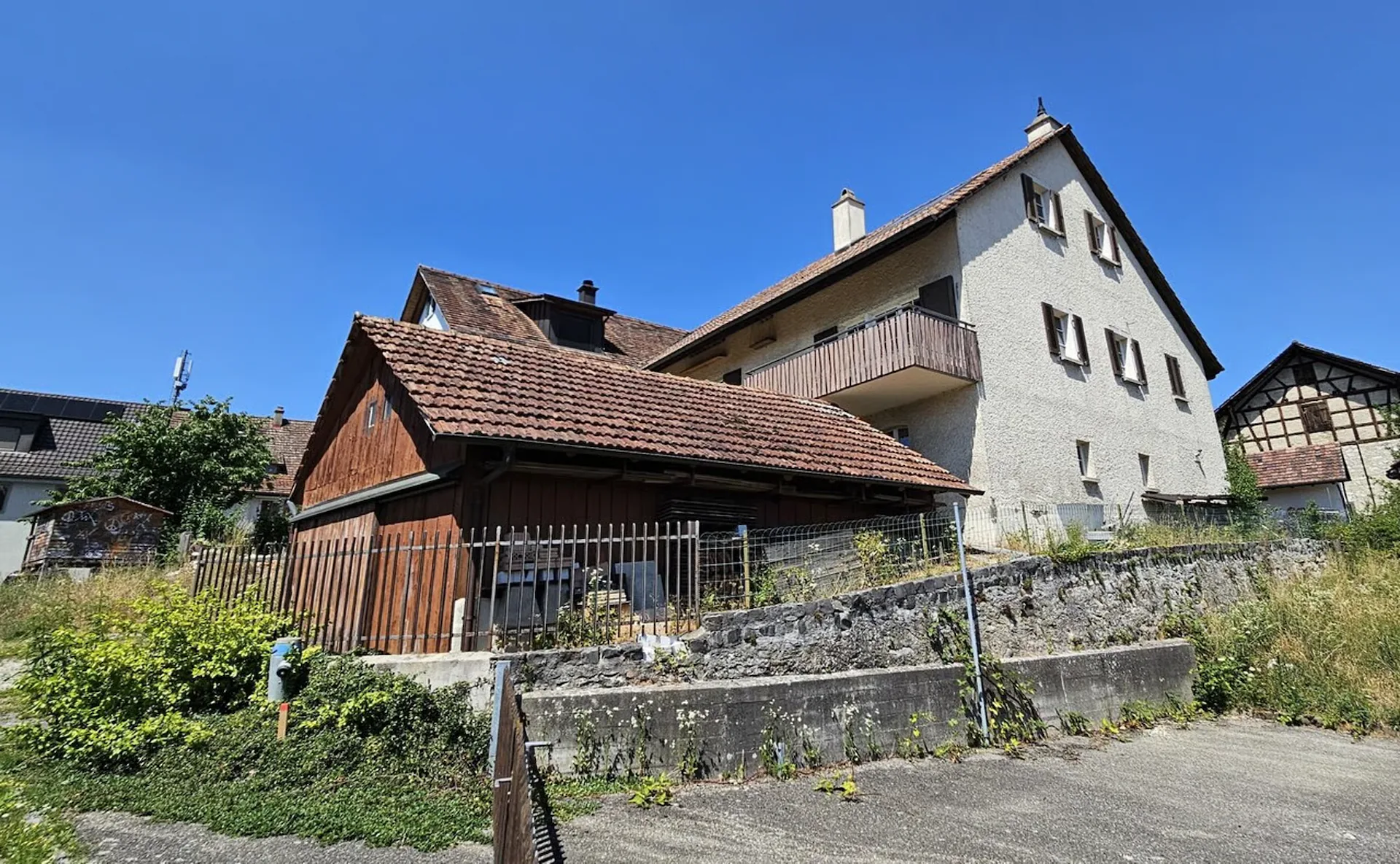 Tradition trifft Potenzial - ehemaliges Bauernhaus in Thayngen