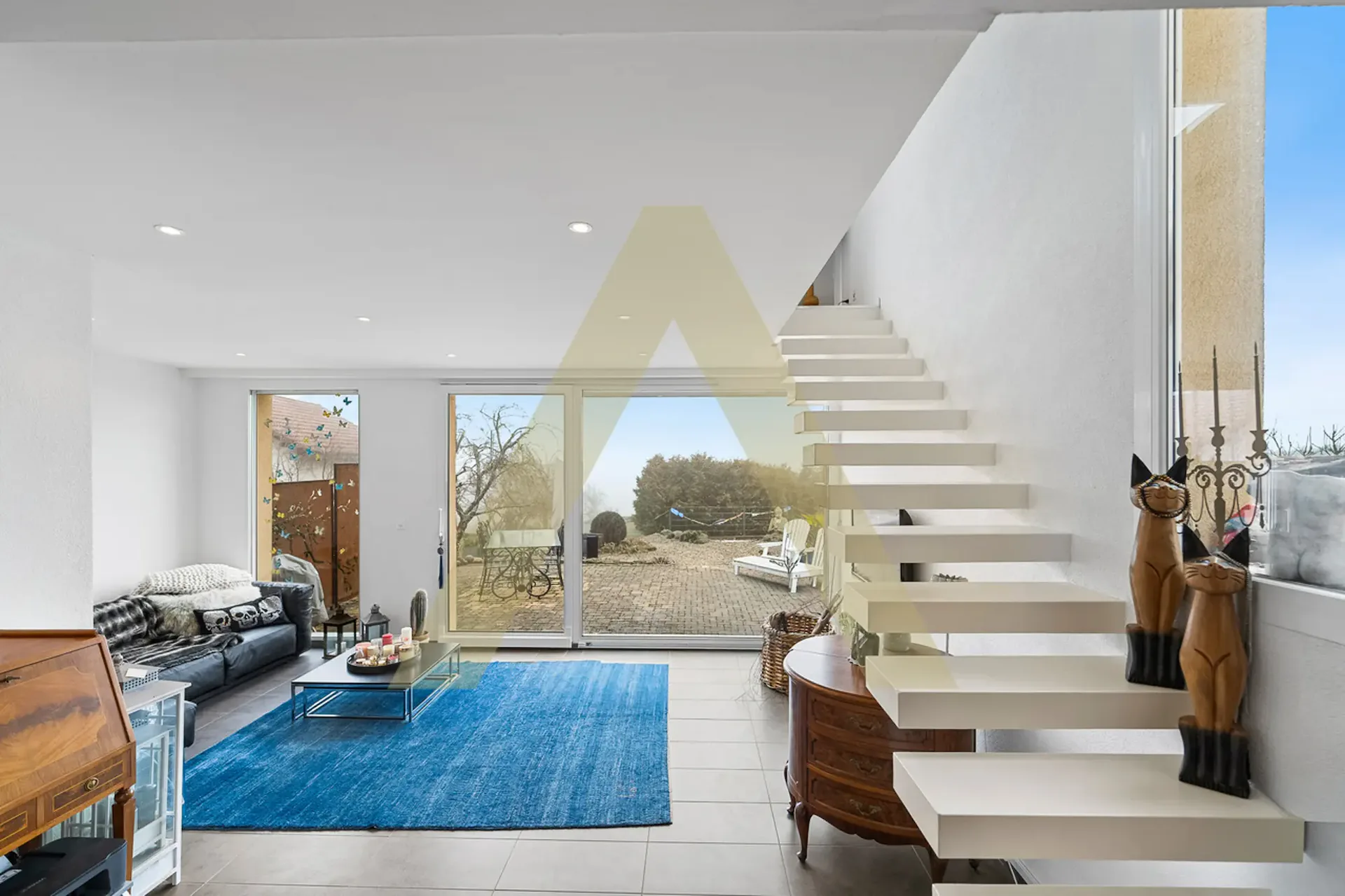 Confortable appartement avec de beaux extérieures