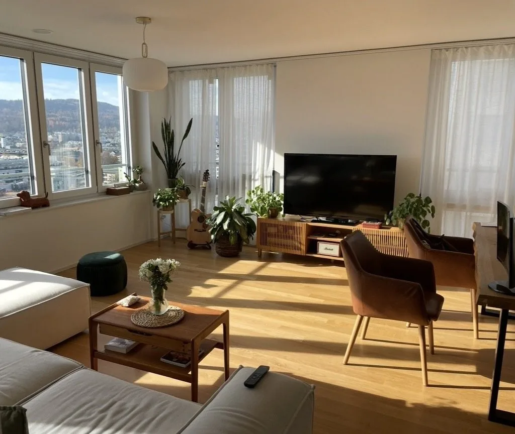3½ ZI-WOHNUNG IN ZÜRICH - KREIS 9 ALTSTETTEN, MÖBLIERT, TEMPORÄR