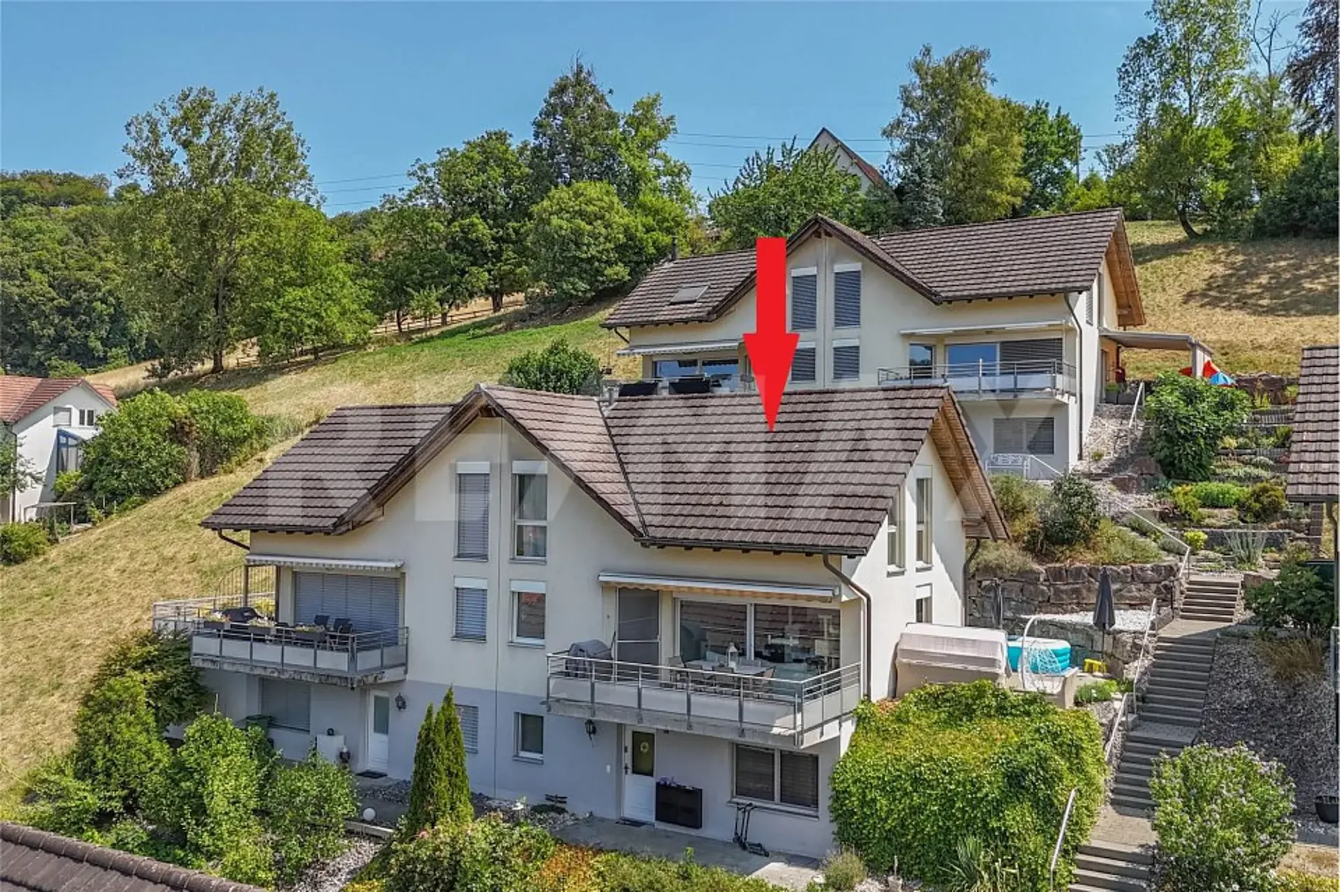 A Home to Arrive - 5.5 Room Single-Family Home at Attractive Slope Location in Bubendorf for Sale