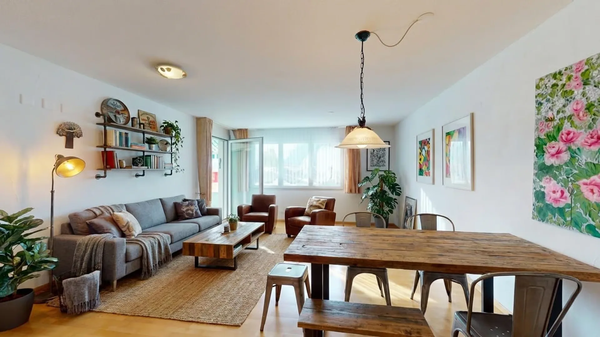 Appartement 2 pièces lumineux avec balcon à Walenstadt à vendre