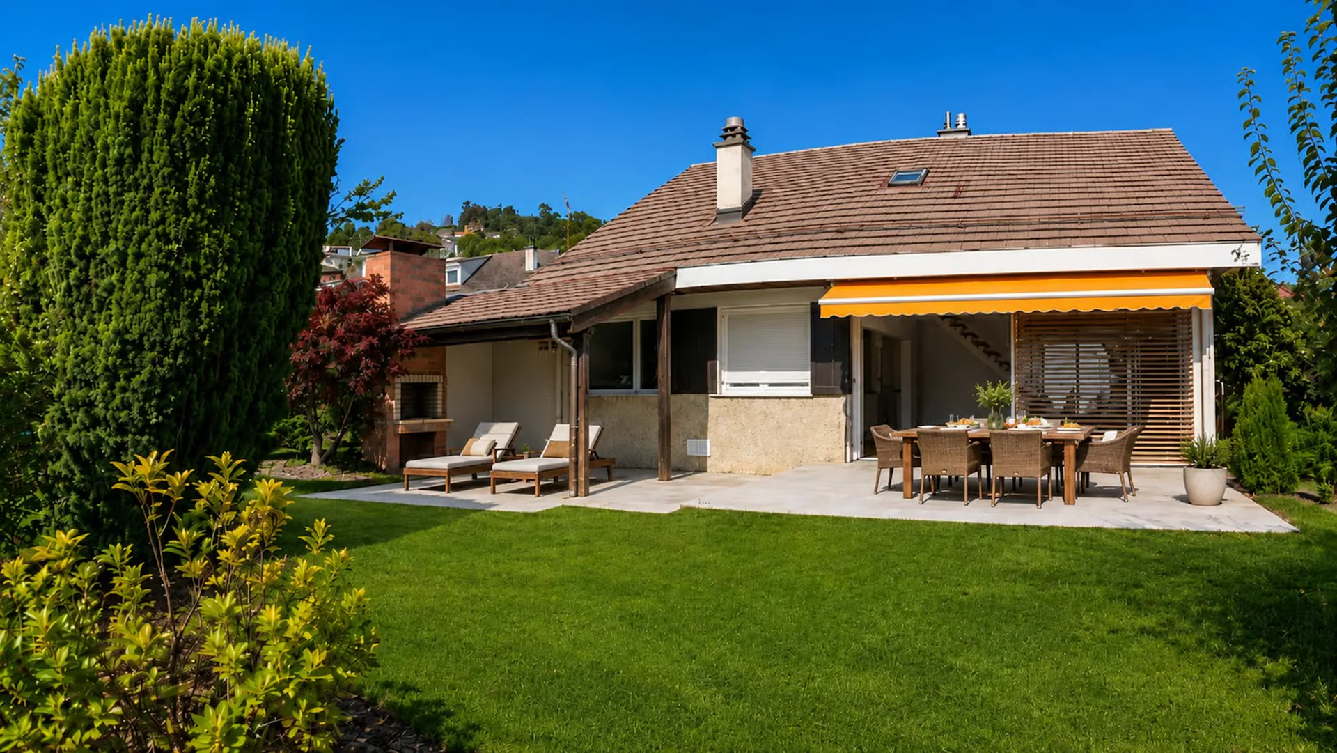 Lutry - Family villa with 6 rooms and lake view