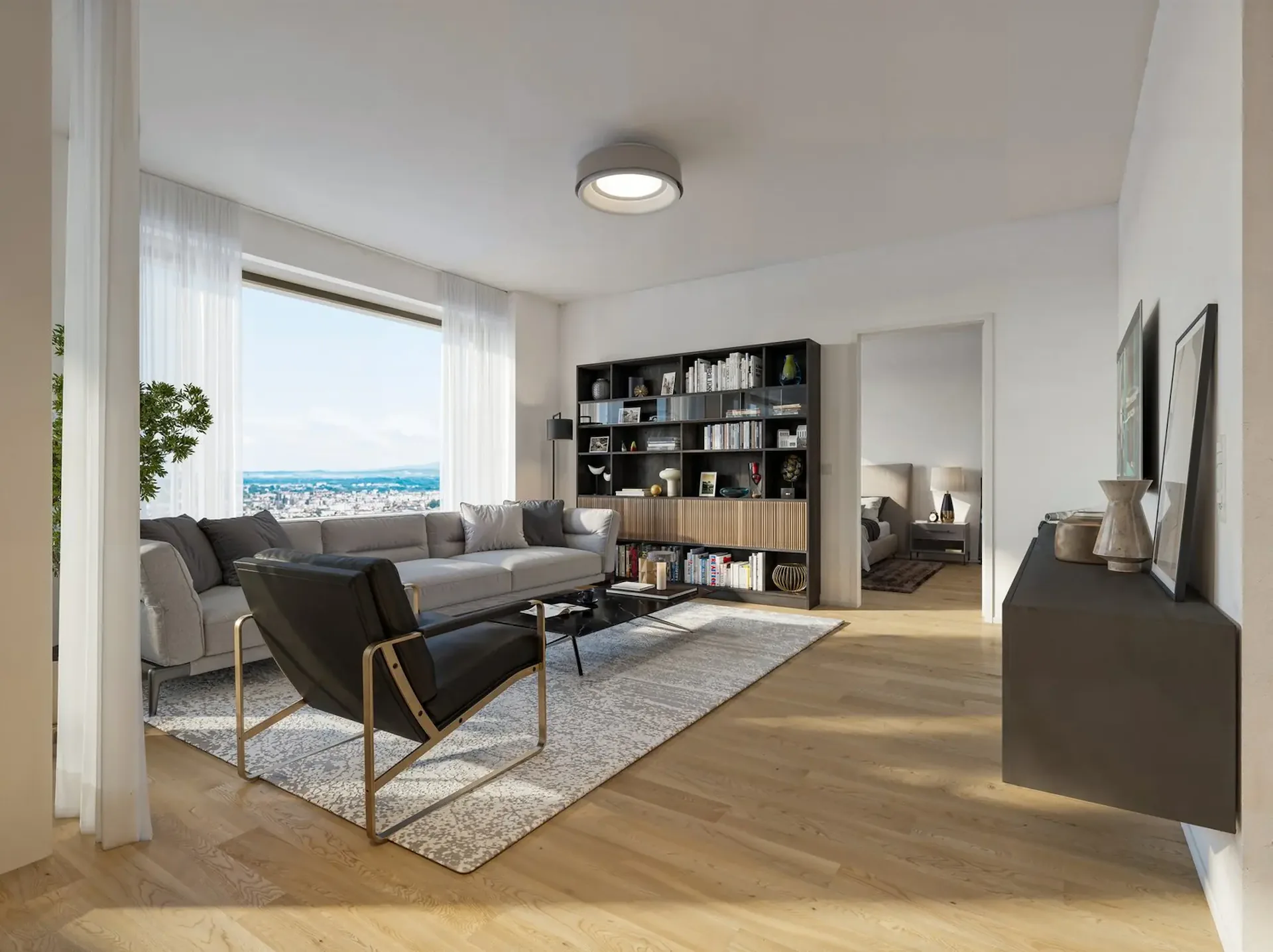 Première location "Riedtower" - Vie urbaine pour se sentir bien