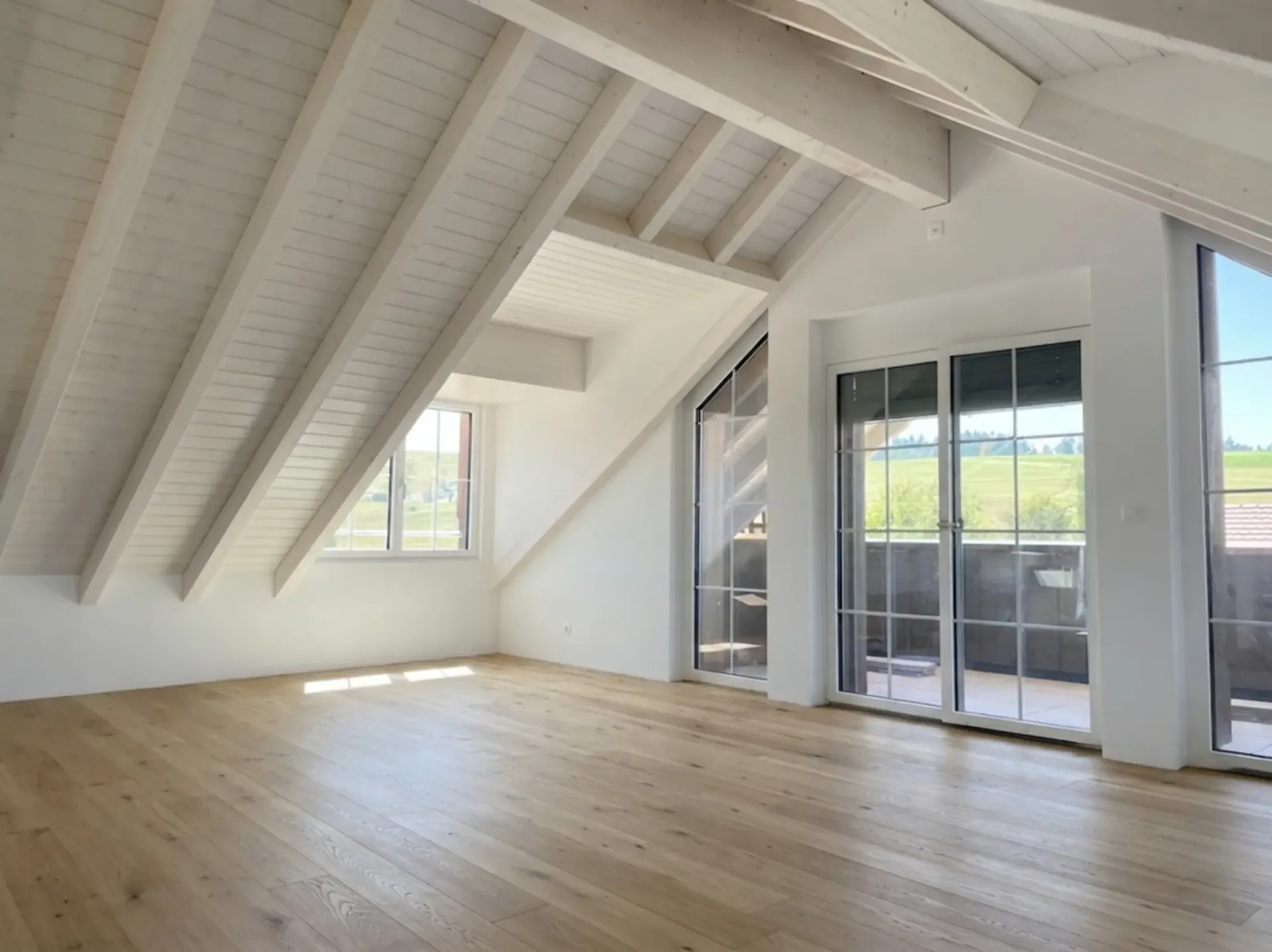 Newly built loft apartment with a view, peace, and comfort