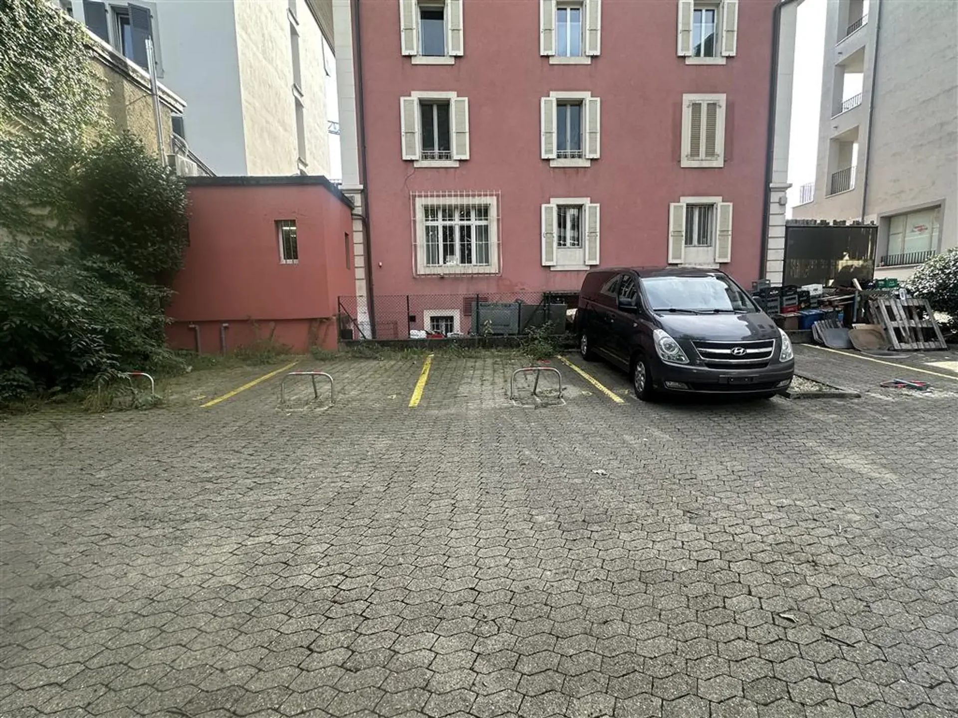 Outdoor parking space