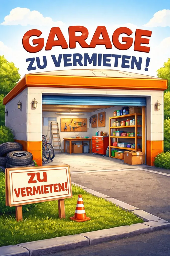 Einzelgarage in Flamatt mieten