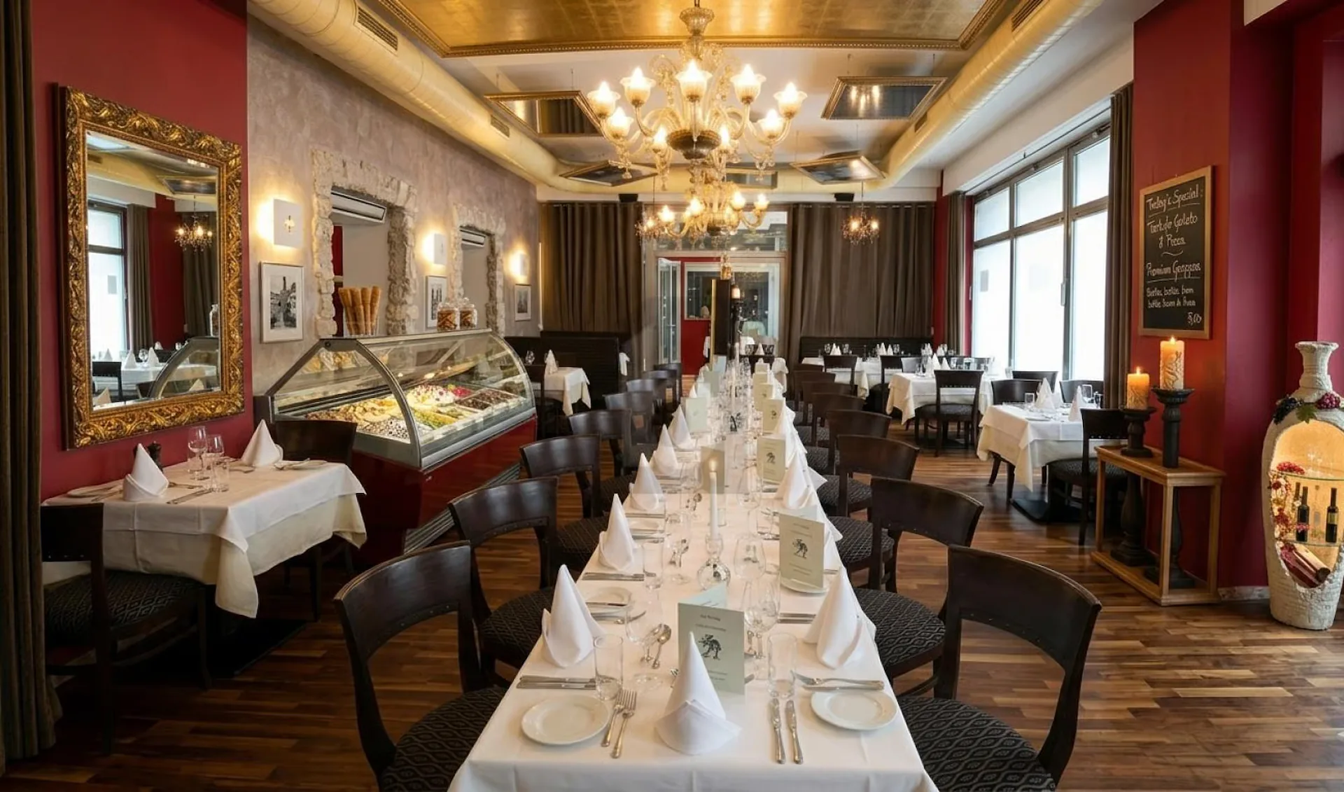 Gastronomia italiana in posizione privilegiata