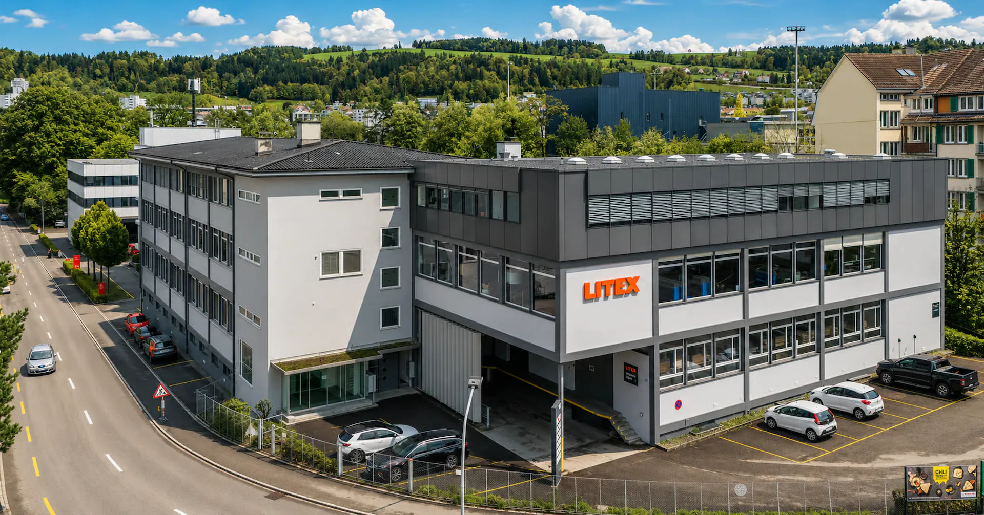 Flexible office spaces at Lukasstrasse 18 in St. Gallen