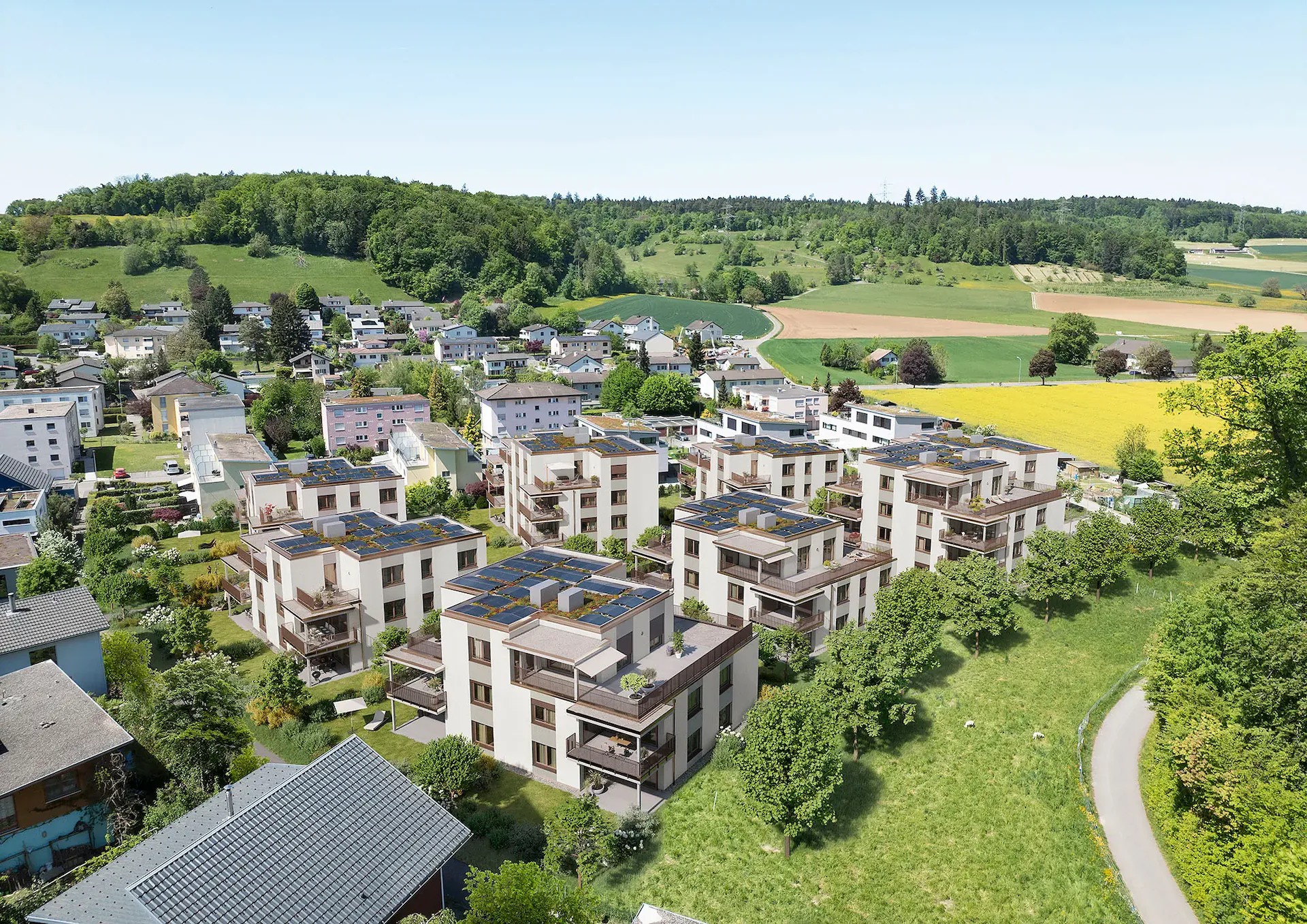 Where good living, nature, and neighborhood come together - Feisler Riniken