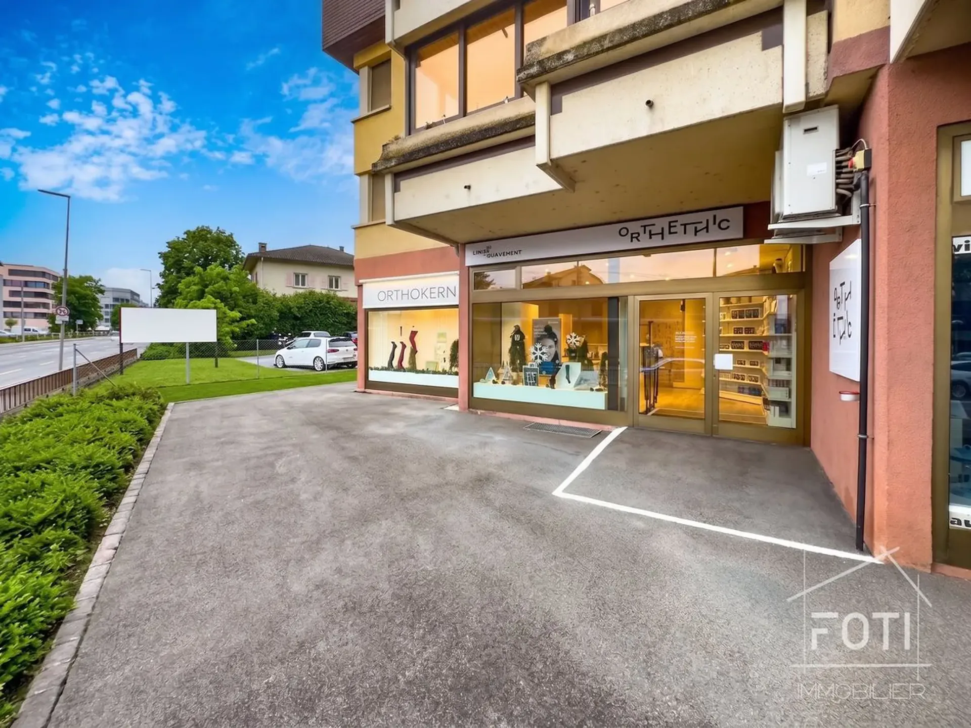 Commercial premises, already rented, with stable yield of 4.5%