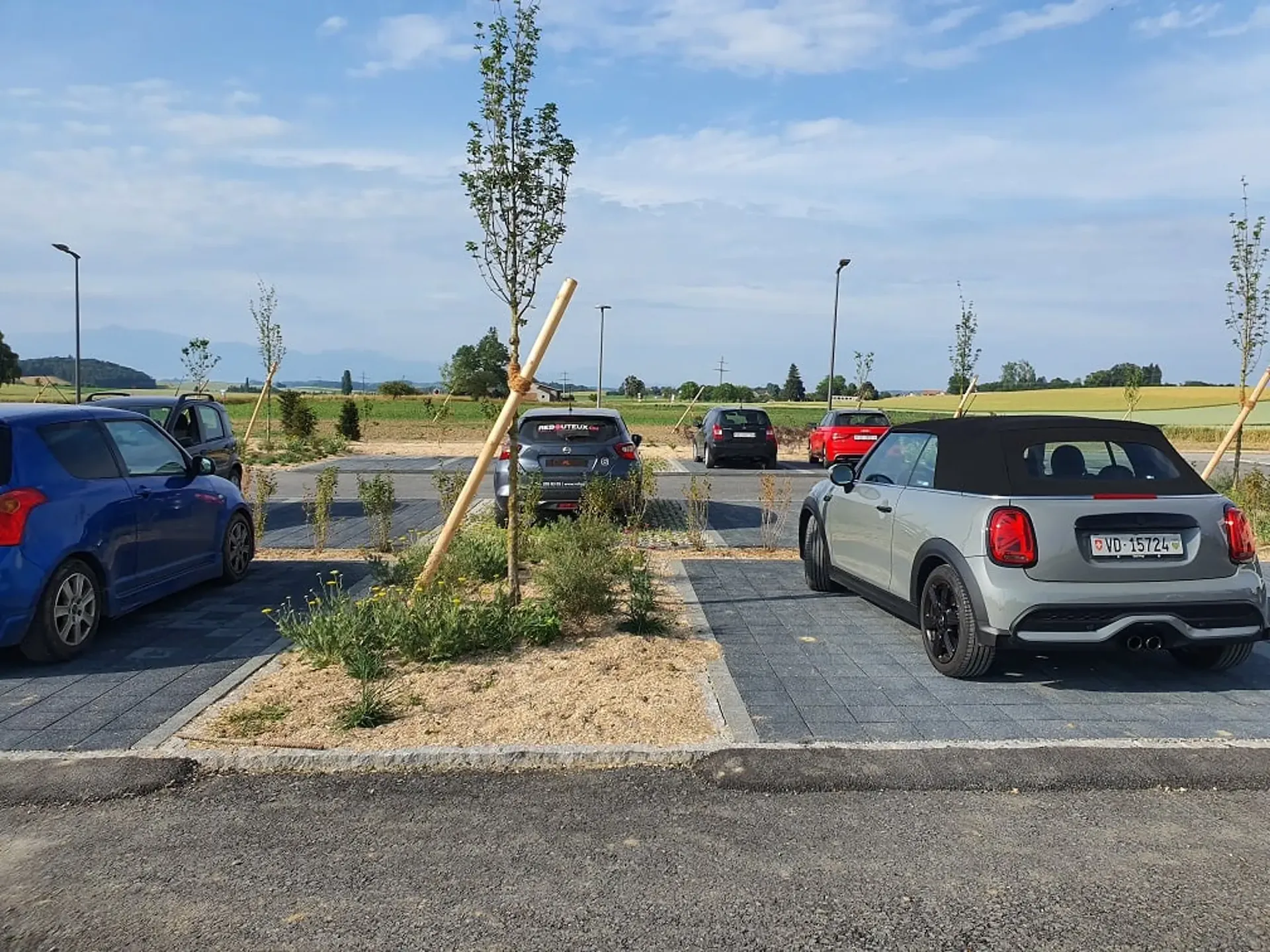 Außenparkplätze Chemin des Lièvres