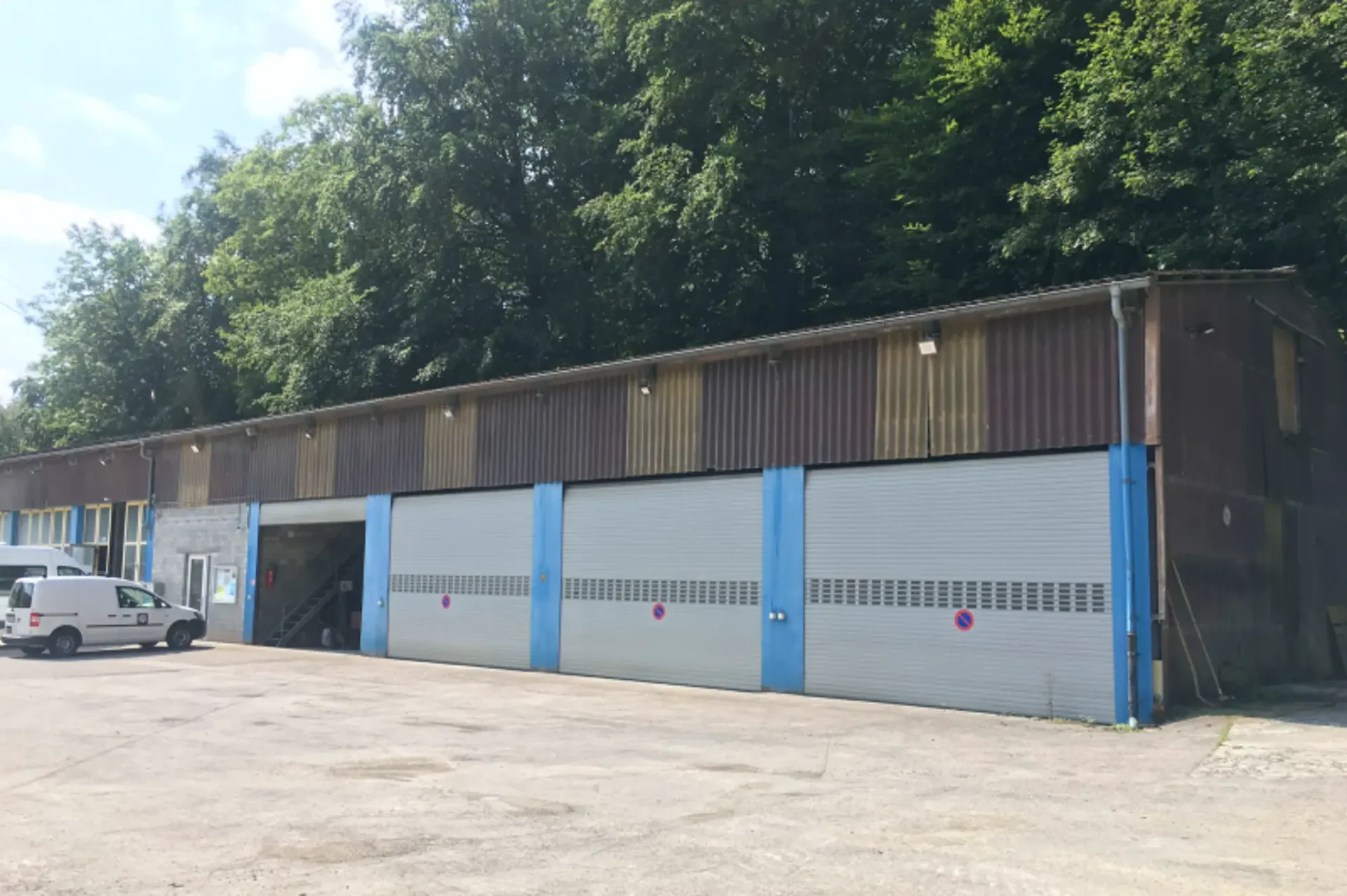 Land and buildings in business zone A