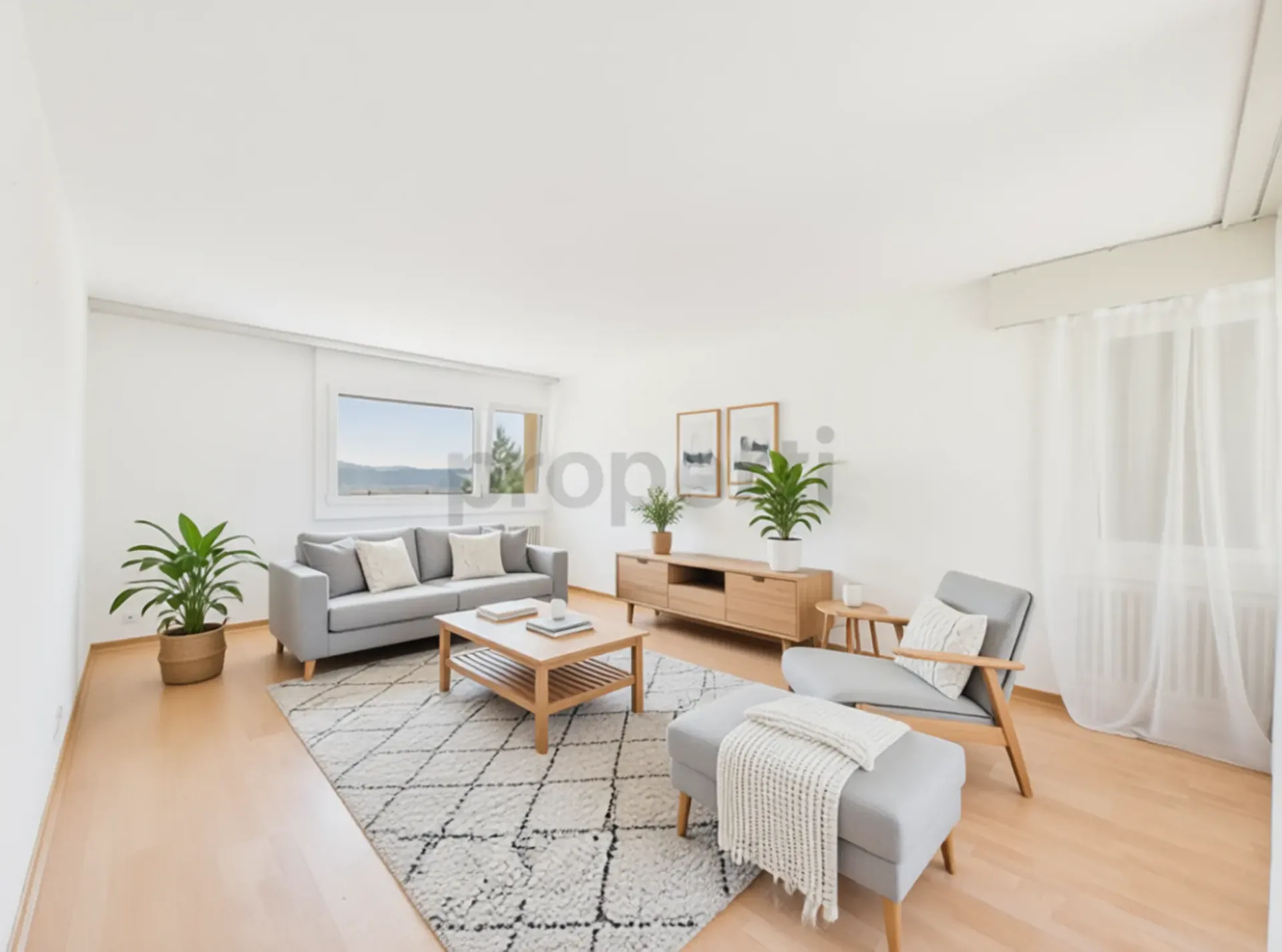 Habitation ensoleillée avec deux balcons à Veltheim (AG)
