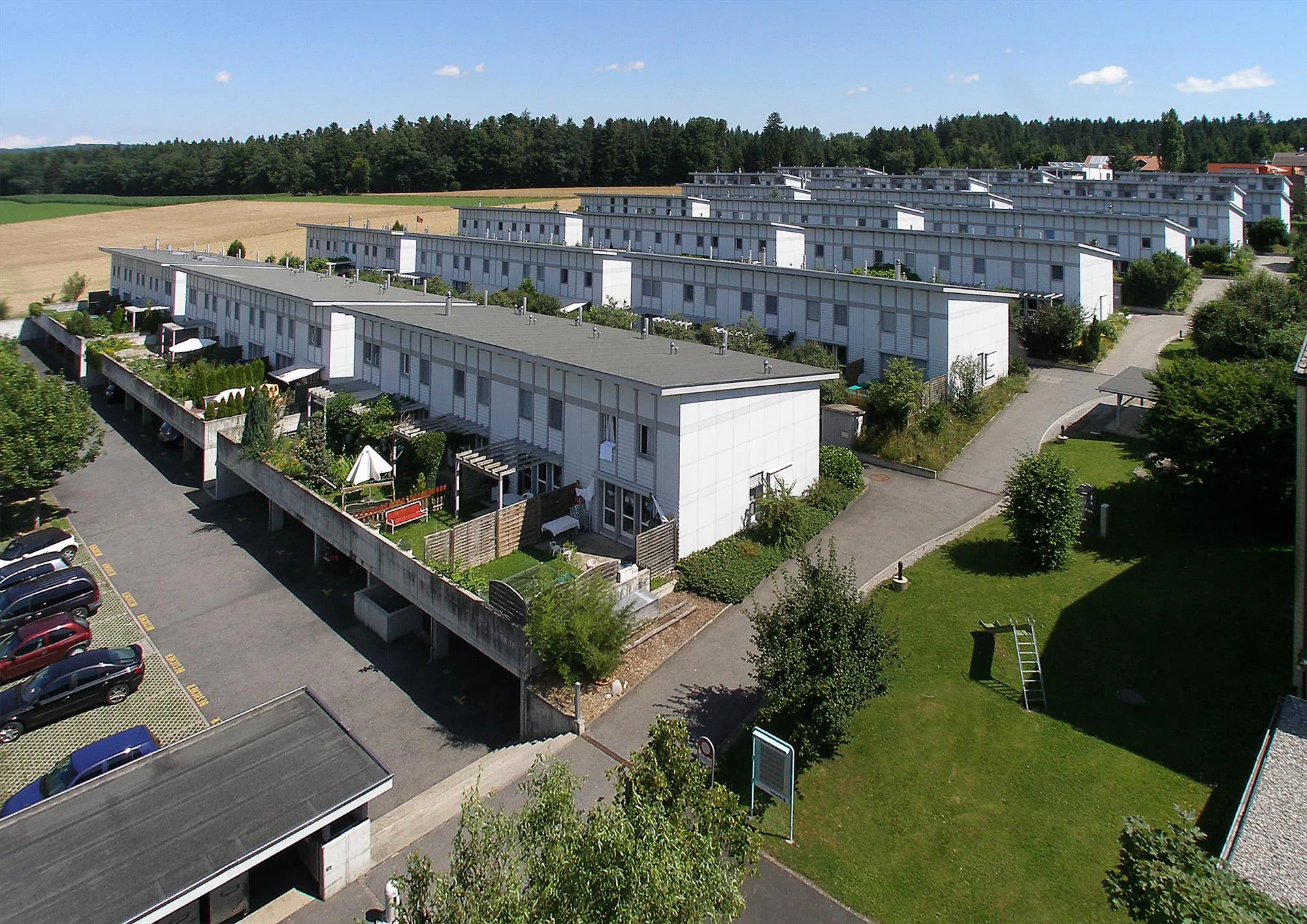 Wohnen in ländlicher Umgebung und dennoch nahe beim Dorfkern